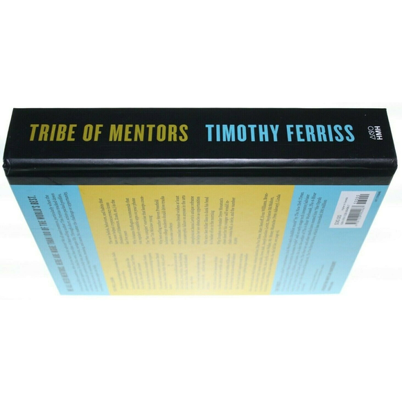 Tribe of Mentors: Short Life Advice from the Best in the World by T. Ferris FS - Picture 4 of 4